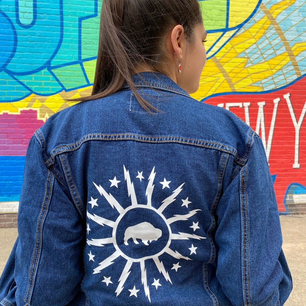 Buffalo, New York Denim Jean Jacket
